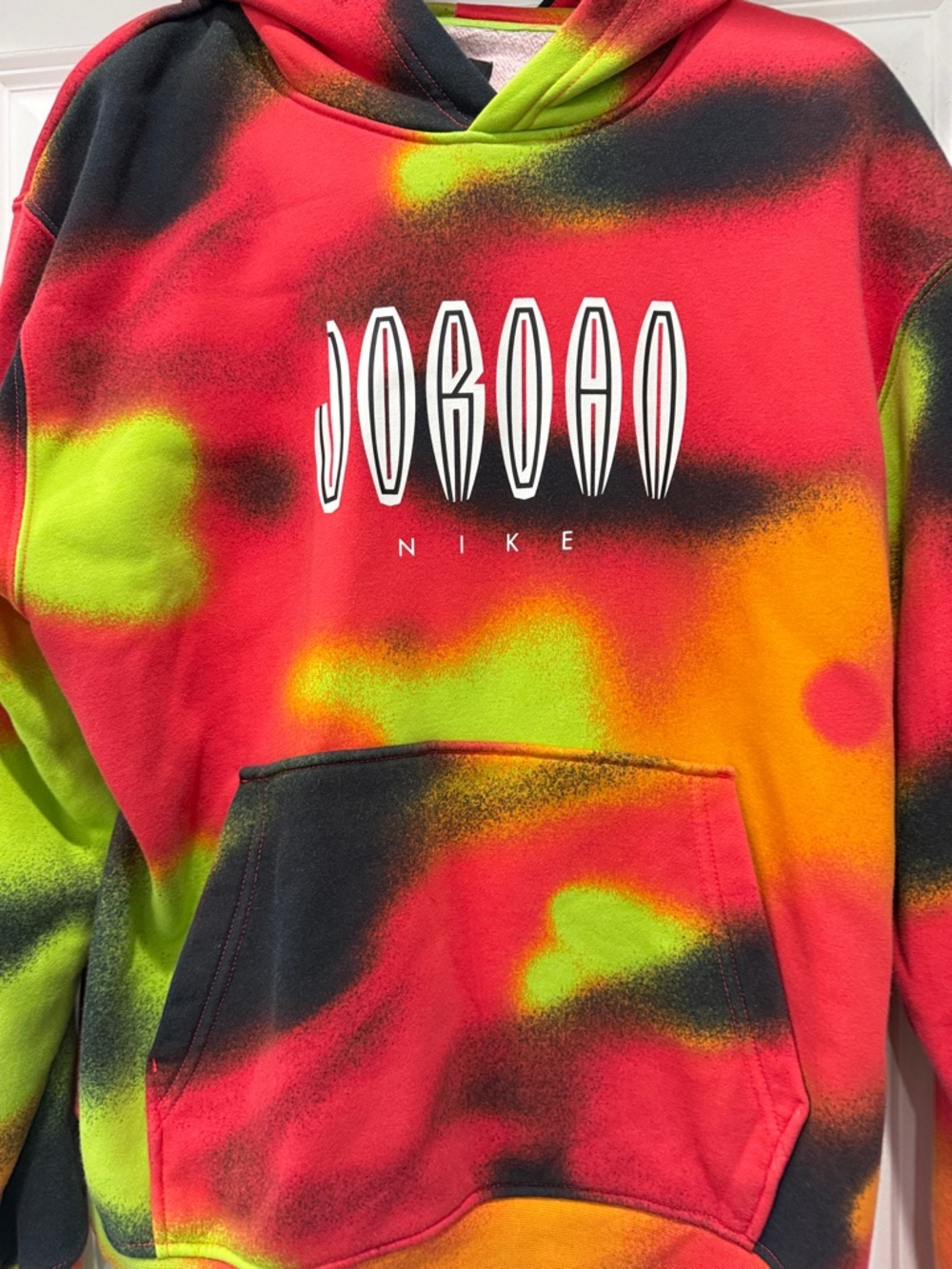 Jordan - Nike Neon Tie-Dye Hoodie